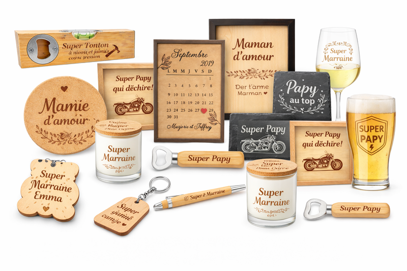 Cadeaux à personnaliser