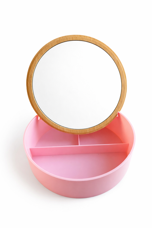 Boîte à bijoux en bambou maman