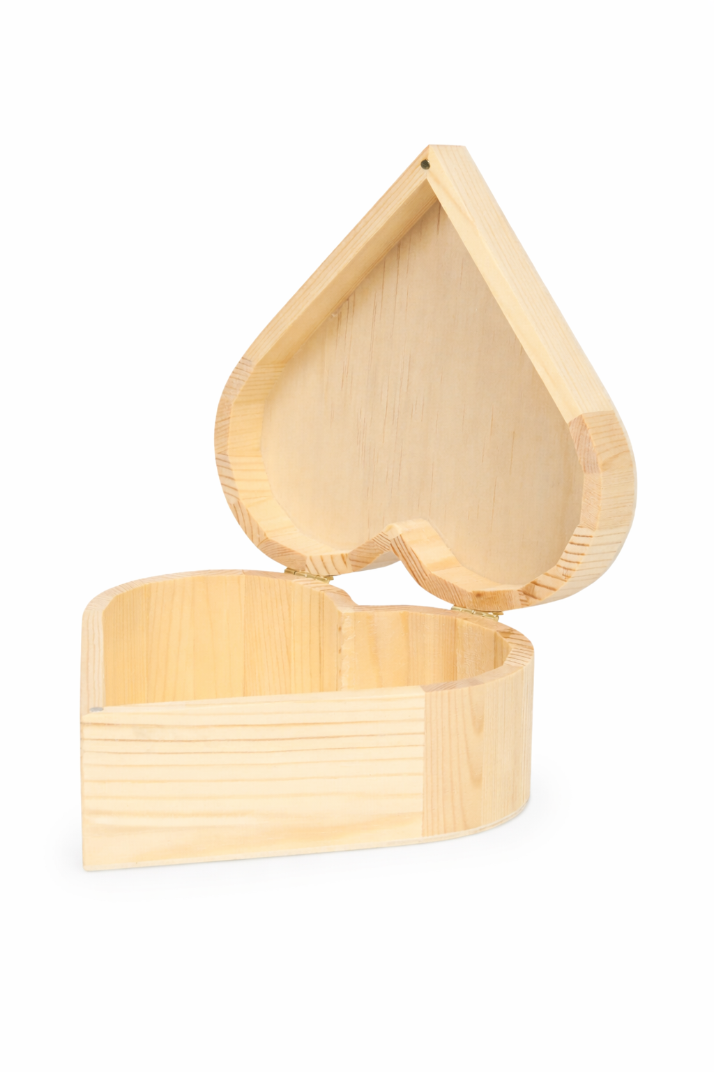 Boîte cœur en bois maman je t'aime