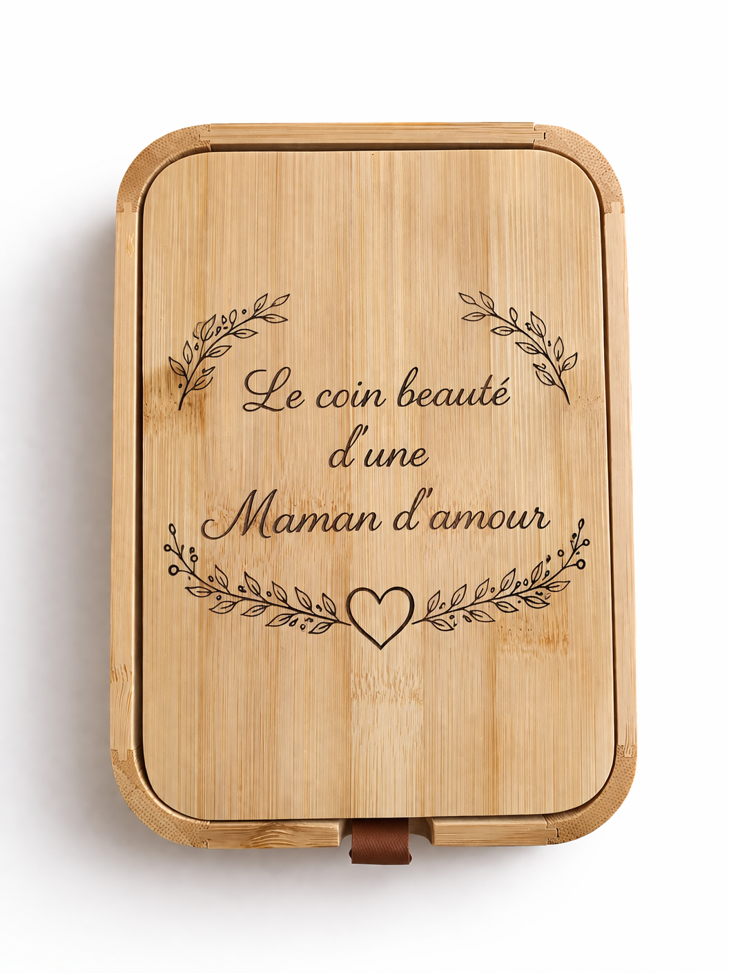 Boîte à bijoux maman bambou